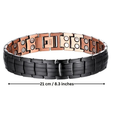 Onyx Everett Copper Bracelet