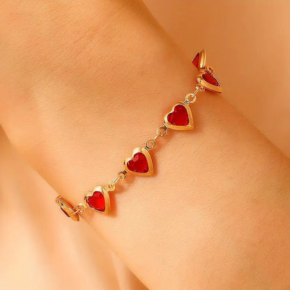 Ophelyra Garnetelle-armband | Guld
