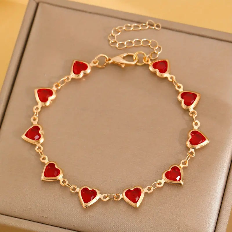 Ophelyra Garnetelle-armband | Guld