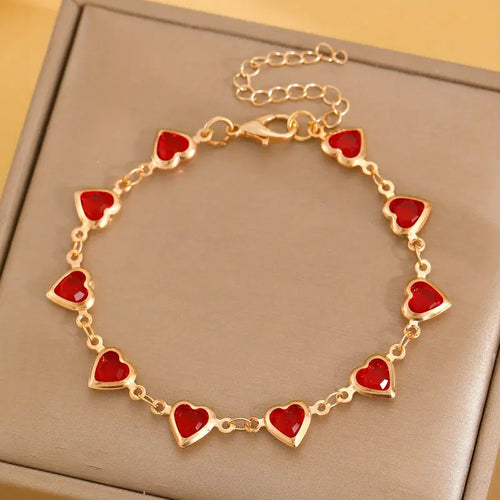Ophelyra Garnetelle-armband | Guld