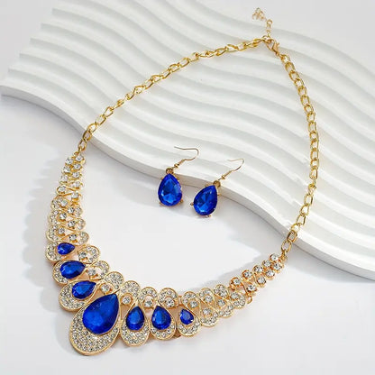 Maevina Zafiros smyckesset | Guld
