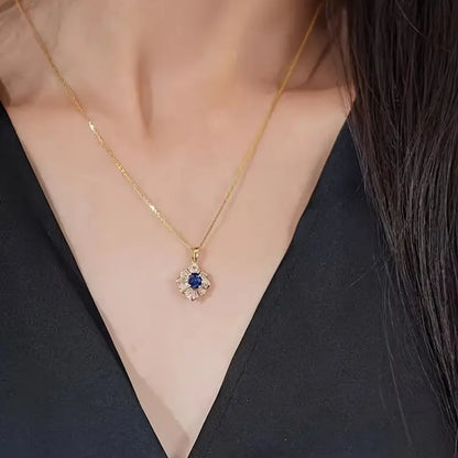 Kavella Noctazure-halsband | Guld