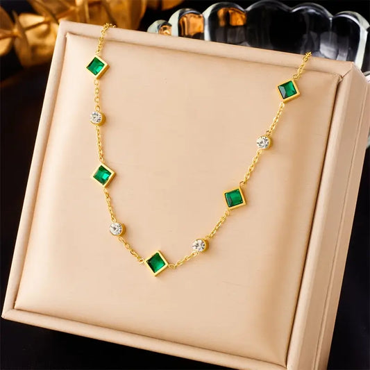 Amelisse Glenwyn-halsband | Guld