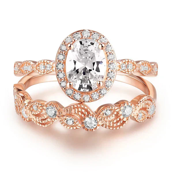 Adelina Corsaglia-ring | Roséguld