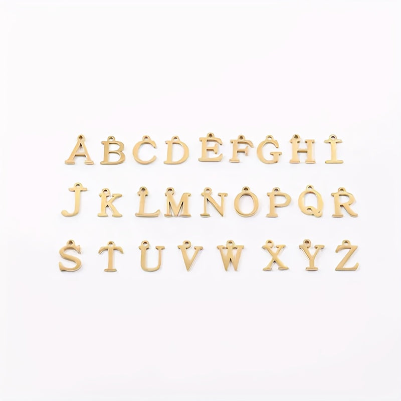 Initialkorsarmband | Guld