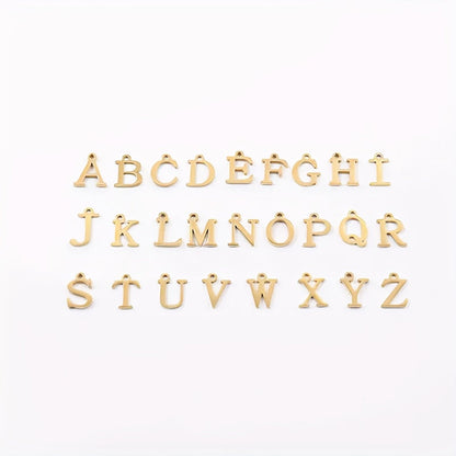 Initialkorsarmband | Guld