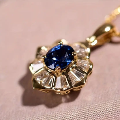 Kavella Noctazure-halsband | Guld