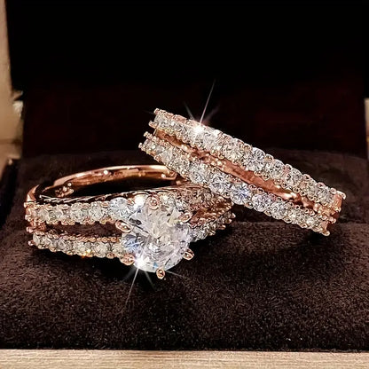 Eternal Radiance-ringset | Guld