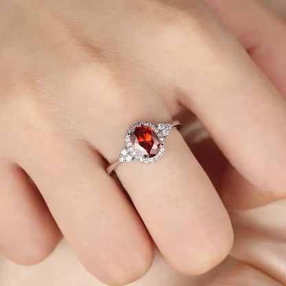 Kirelle Emberlain-ring | Vitguld