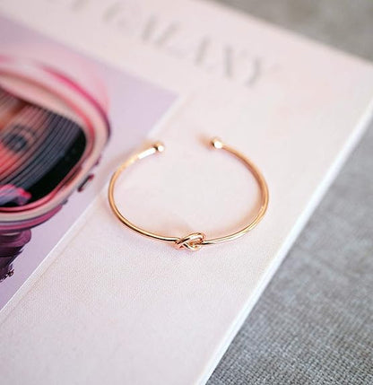 Love Knot Infinity-armband | Guld