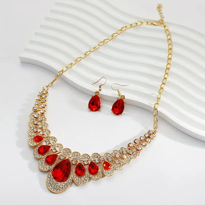 Maevina Crimselle smyckesset | Guld