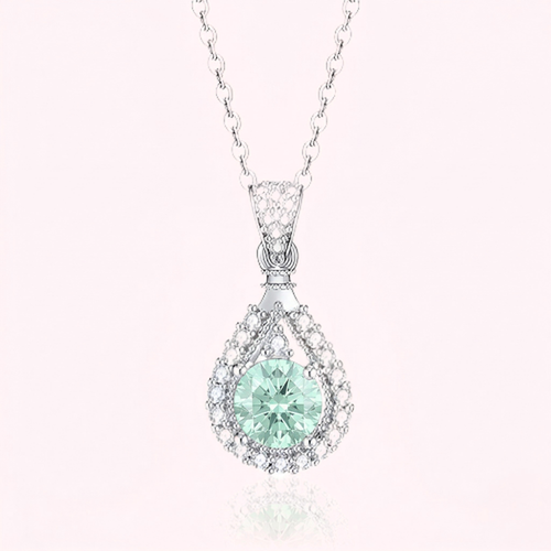 Alindra Voselle-halsband | Vitguld