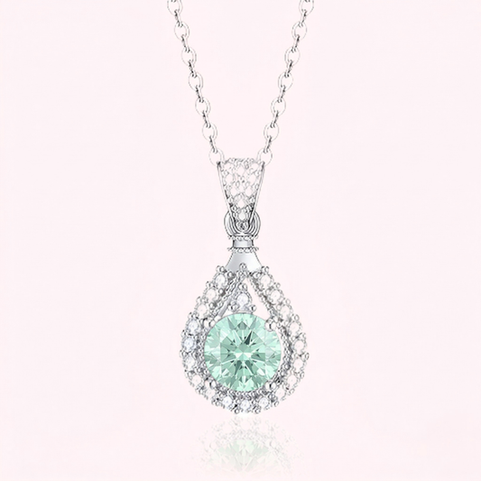 Alindra Voselle-halsband | Vitguld