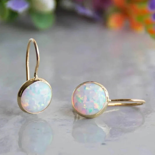 Antika Opal Glow-örhängen | Guld