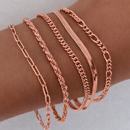 Ellis Renner-armbandsset | Guld