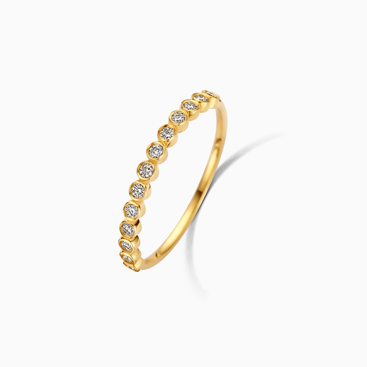 Bubbelring | Guld