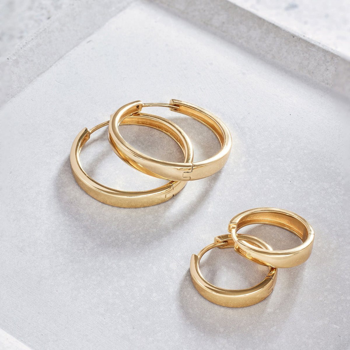 Gia Statement-örhängen | Guld