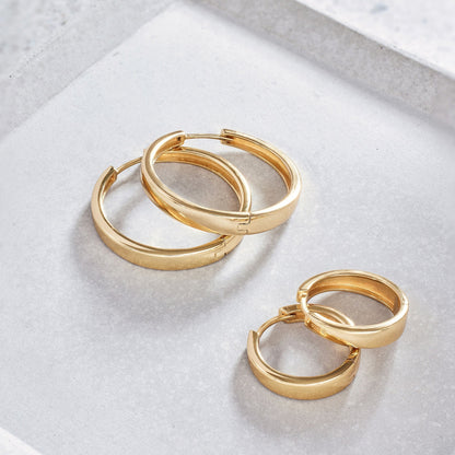 Gia Statement-örhängen | Guld
