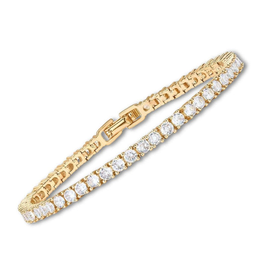 Tennisarmband | Guld