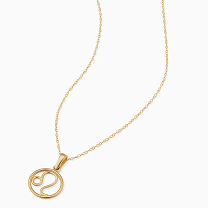 Zodiac sign necklace - Gold