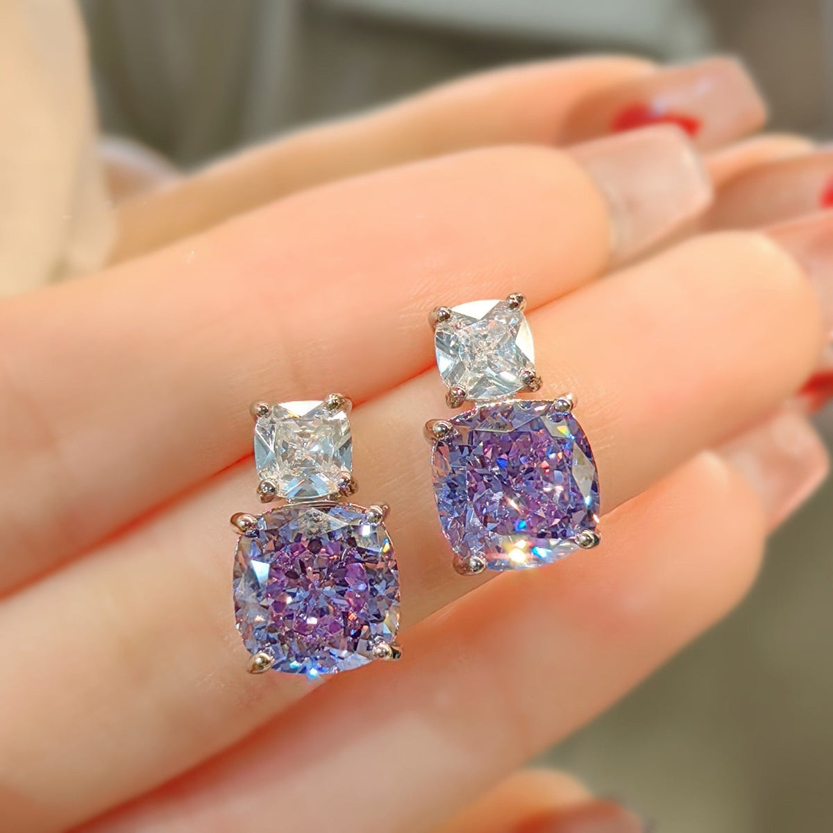 Adeline Violetta-set | Vitguld