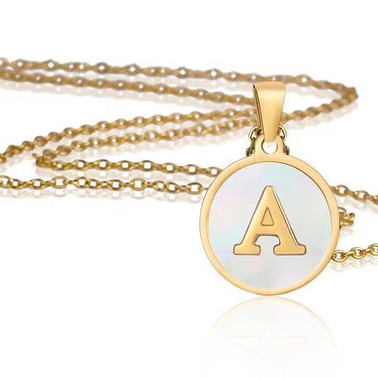 Monette Initialhalsband | Guld