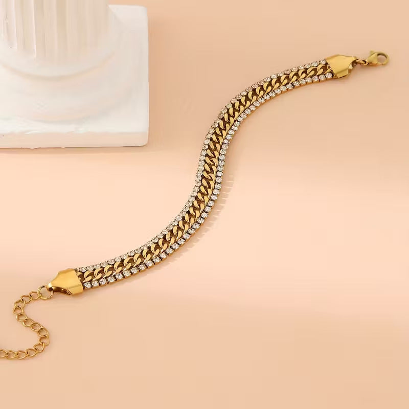 Vela-armband | Guld