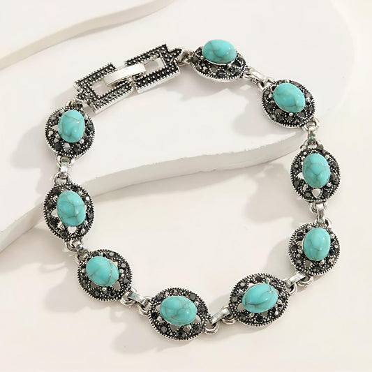 Corvelle Noble Emblem-armband | Vitguld