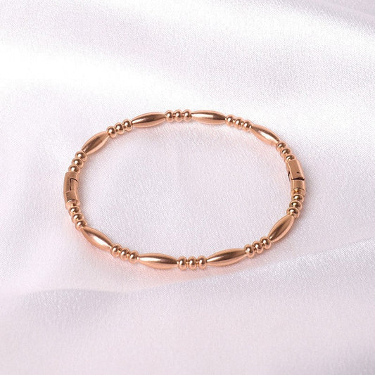 Lorena D’Amico-armband | Roséguld