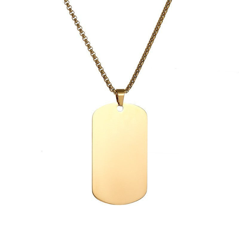 Essential Tag-halsband | Vitguld