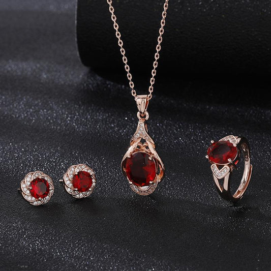 Elysia Roseray-set | Roséguld