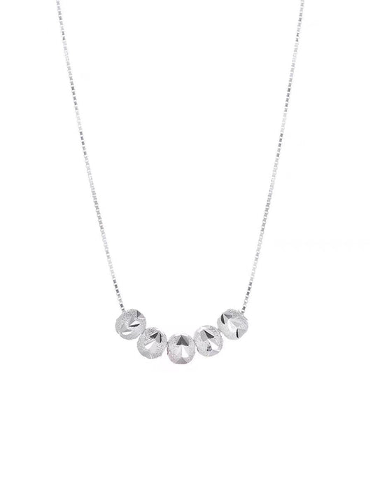 Serena Granata halsband | Vitguld