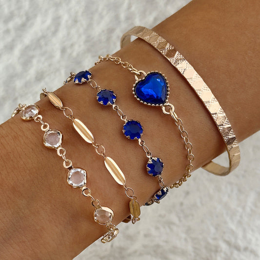 Aveline Northblue-armbandsset | Guld