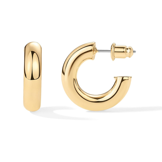 Stardust-creoler | Guld