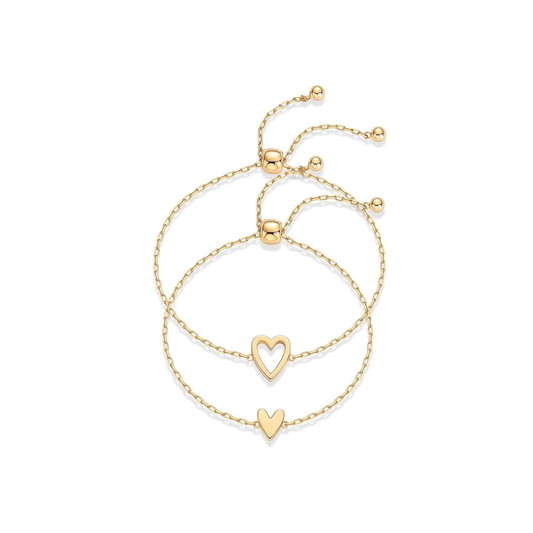 Radiant Heart-armband | Guld