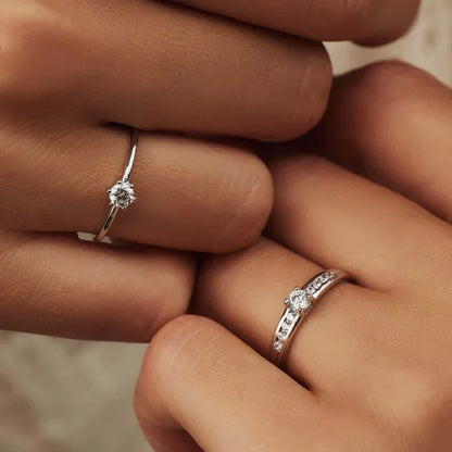 Abella Maris-ring | Vitguld