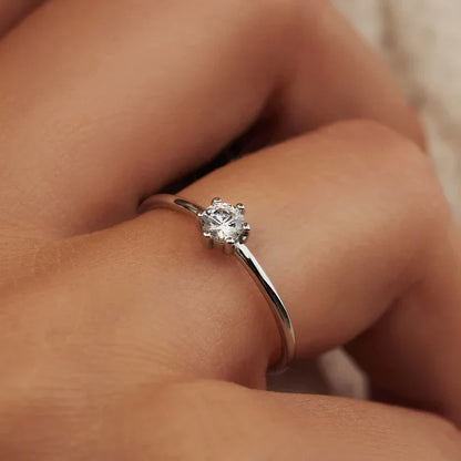 Abella Maris-ring | Vitguld