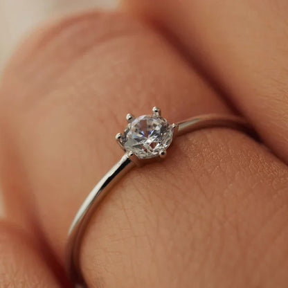 Abella Maris-ring | Vitguld