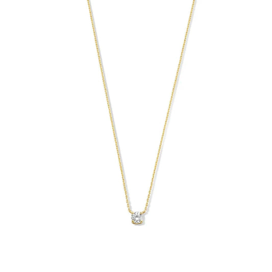 Cléa Moissanitehalsband | Guld