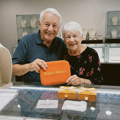 Heart of Violet Necklace | White Gold