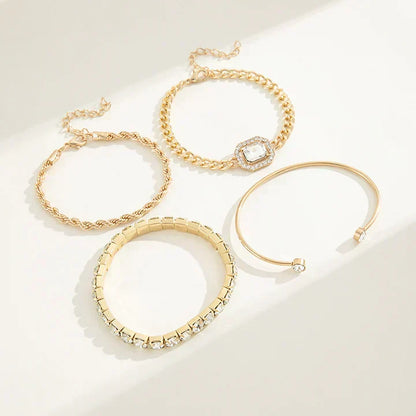 Domitia Calvina-armbandsset | Guld